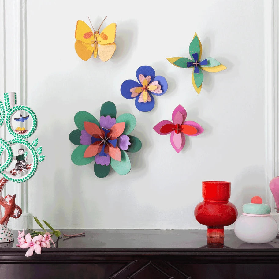Birds & Flowers Wall Art