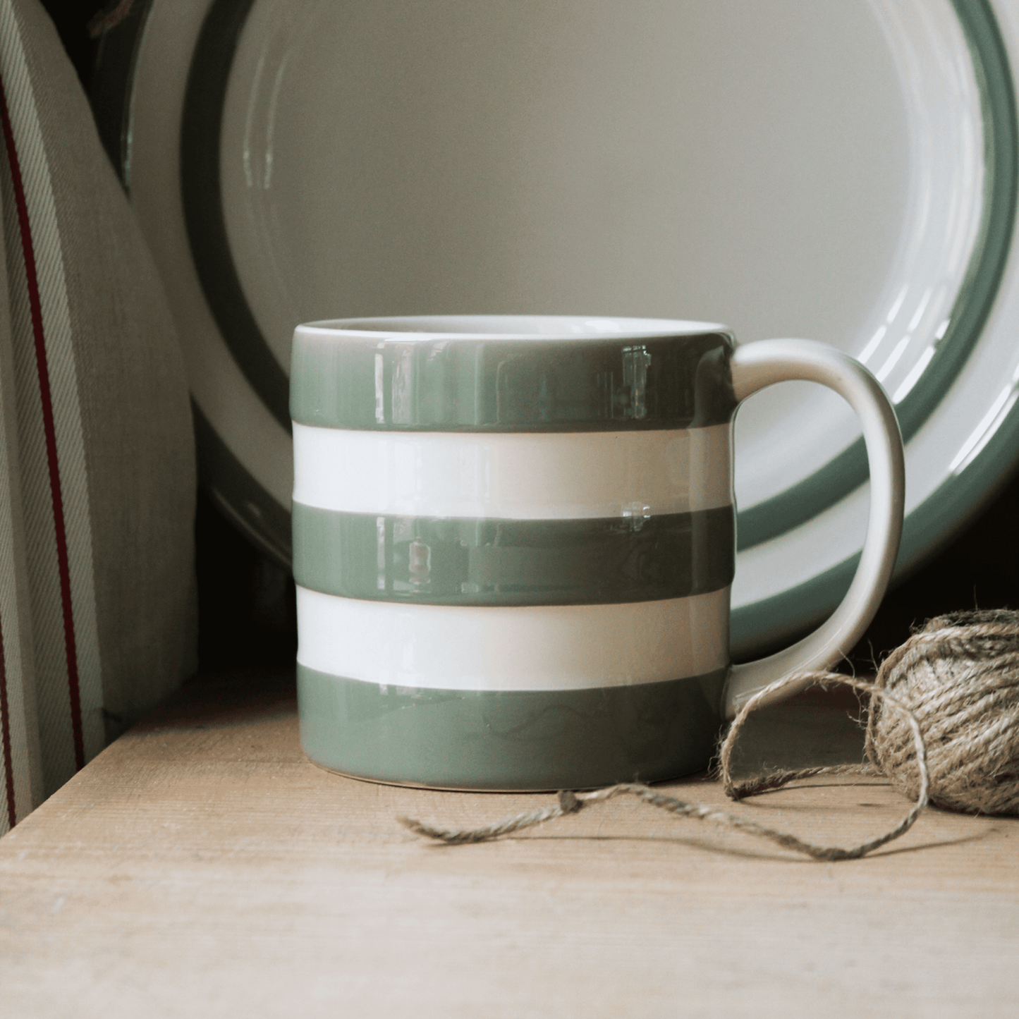 Willow Green Cornishware Collection