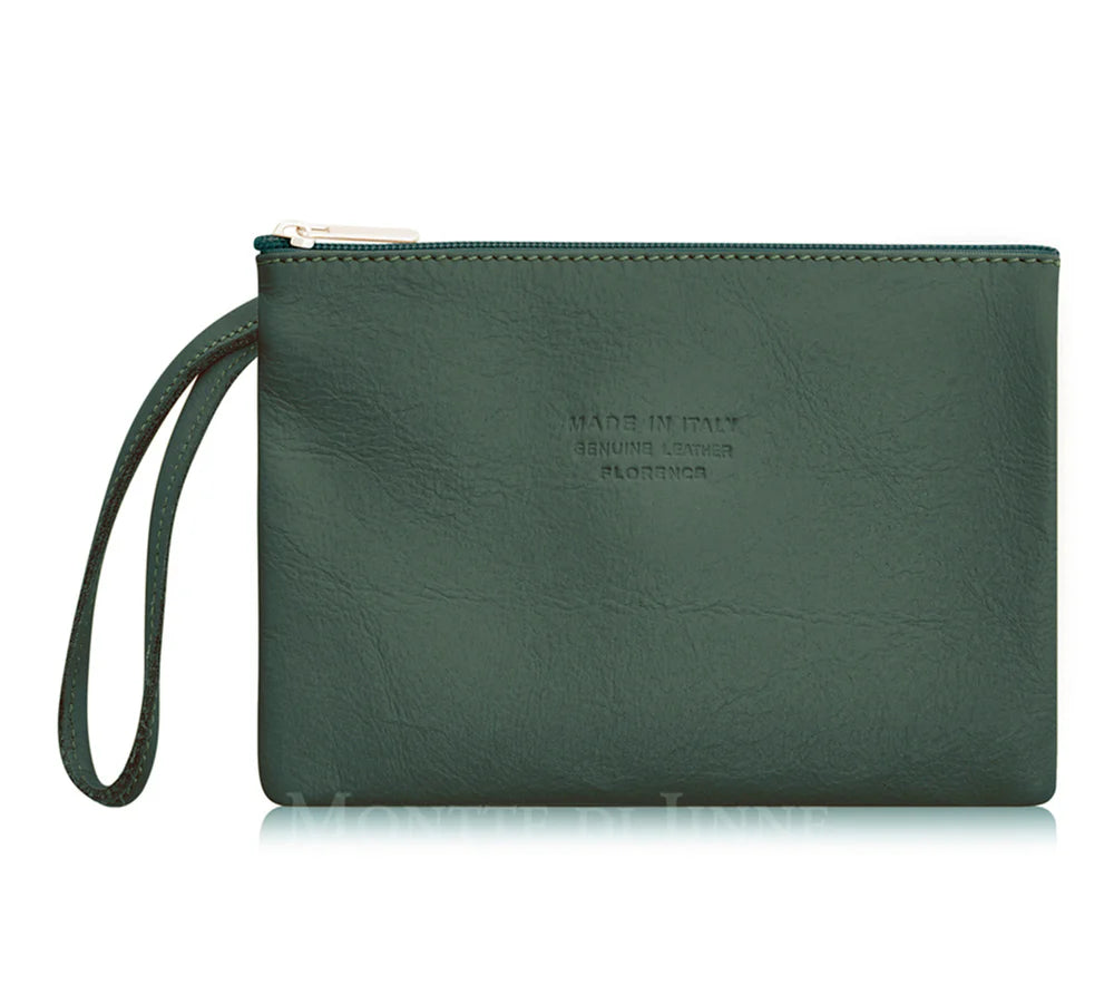 Soft Leather Wristlet Coin Purse