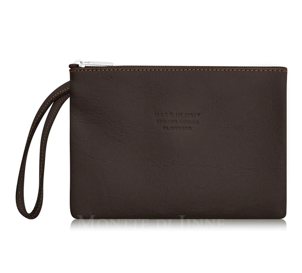 Soft Leather Wristlet Coin Purse