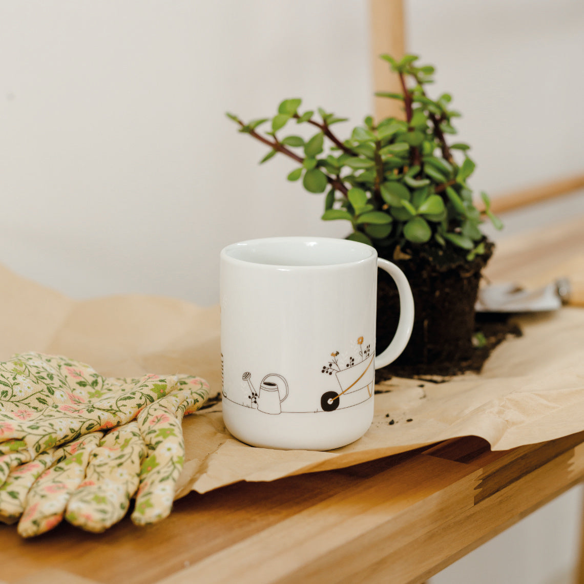 Porcelain Hobby Mugs