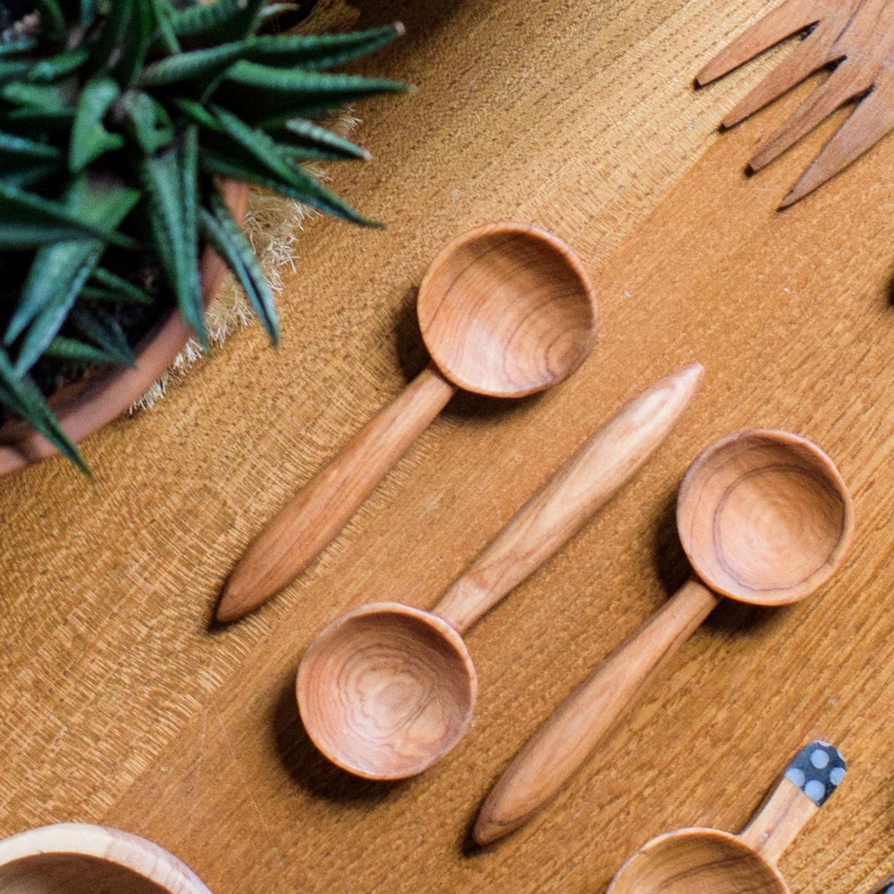Olive Wood Spoon Collection