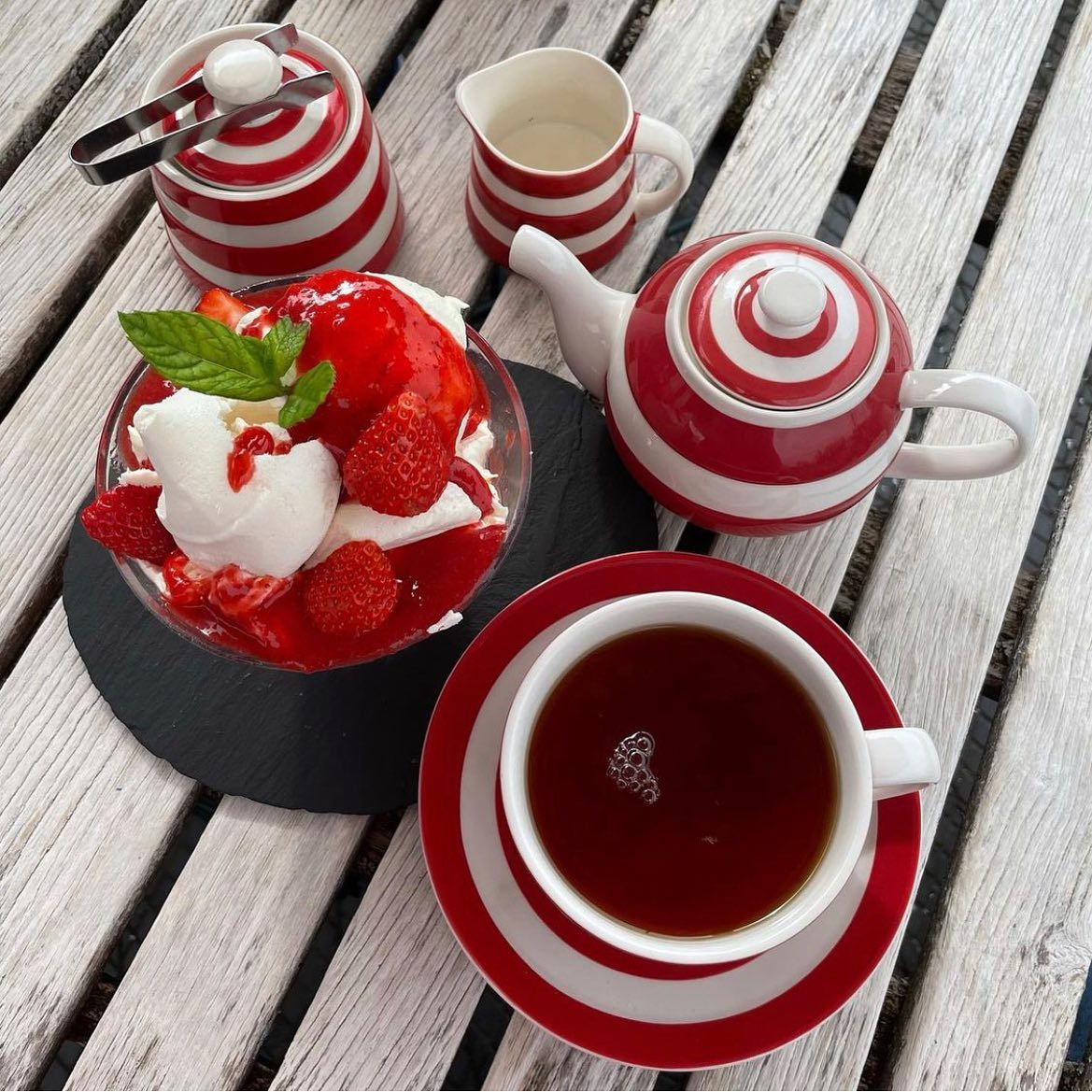 Red Cornishware Collection