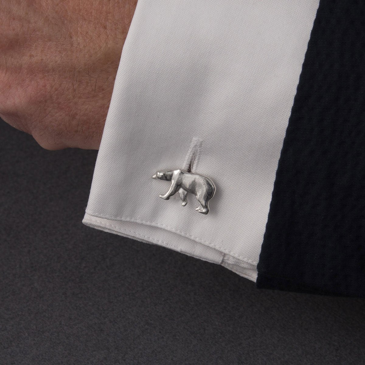 Pewter Cuff Link Collection
