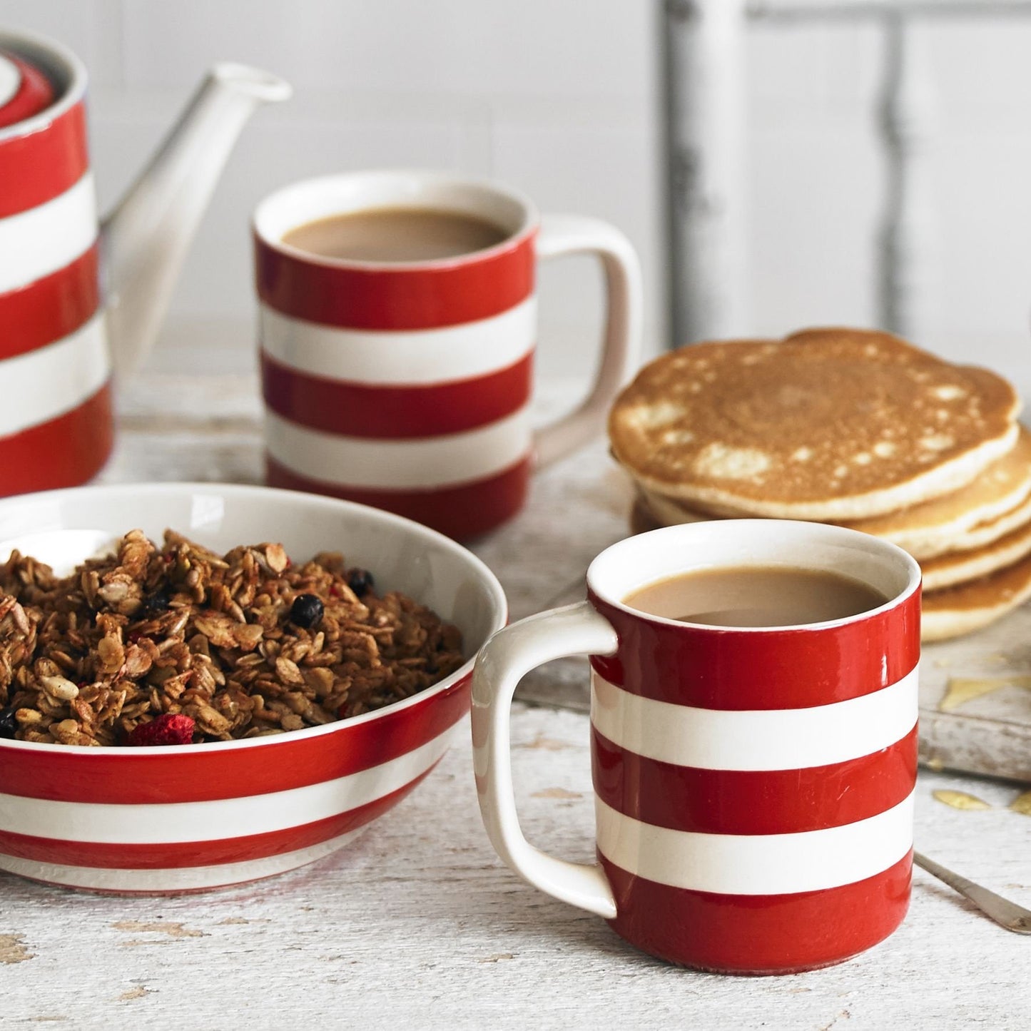 Red Cornishware Collection