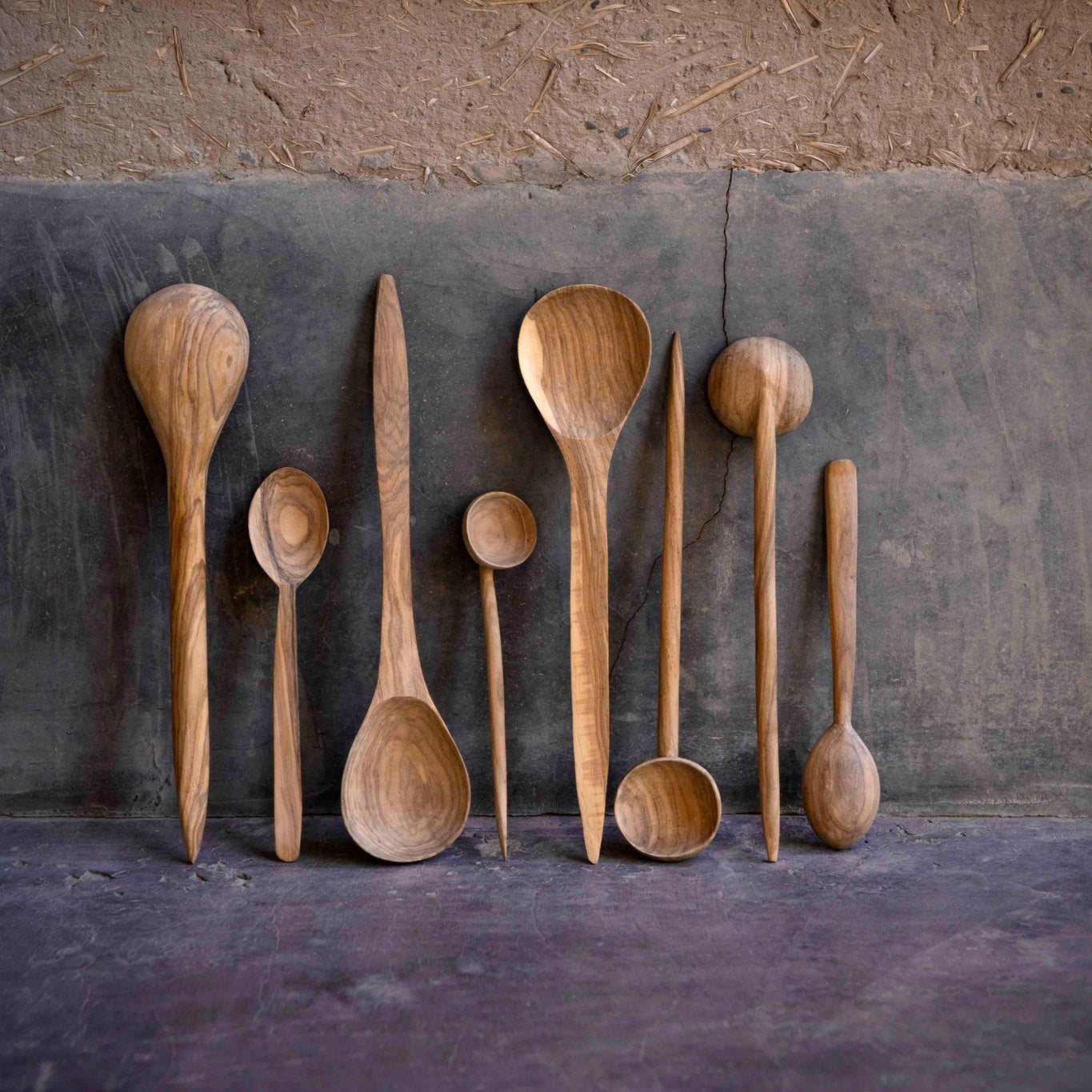 Olive Wood Spoon Collection