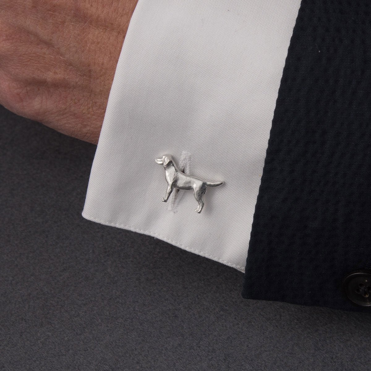 Pewter Cuff Link Collection
