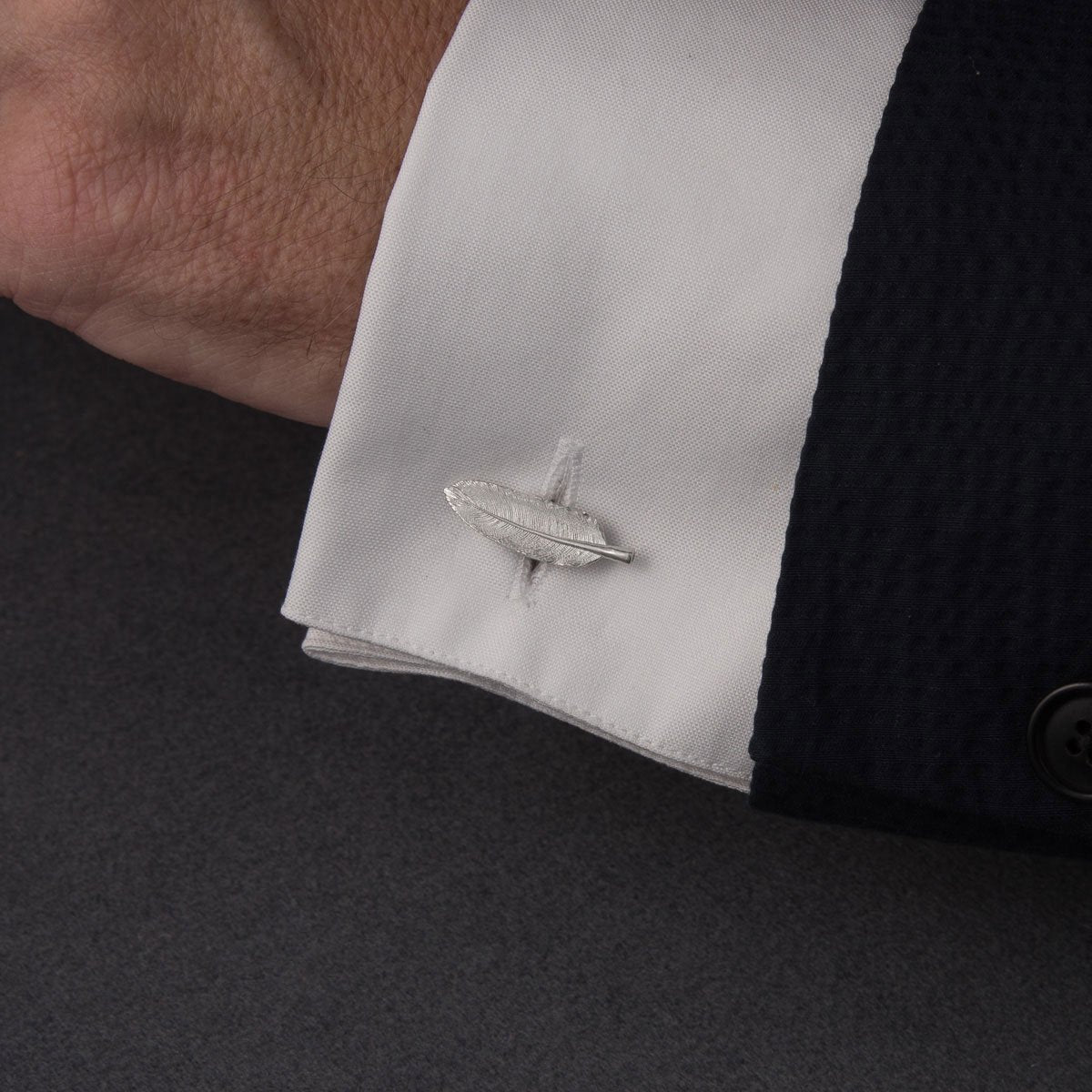 Pewter Cuff Link Collection