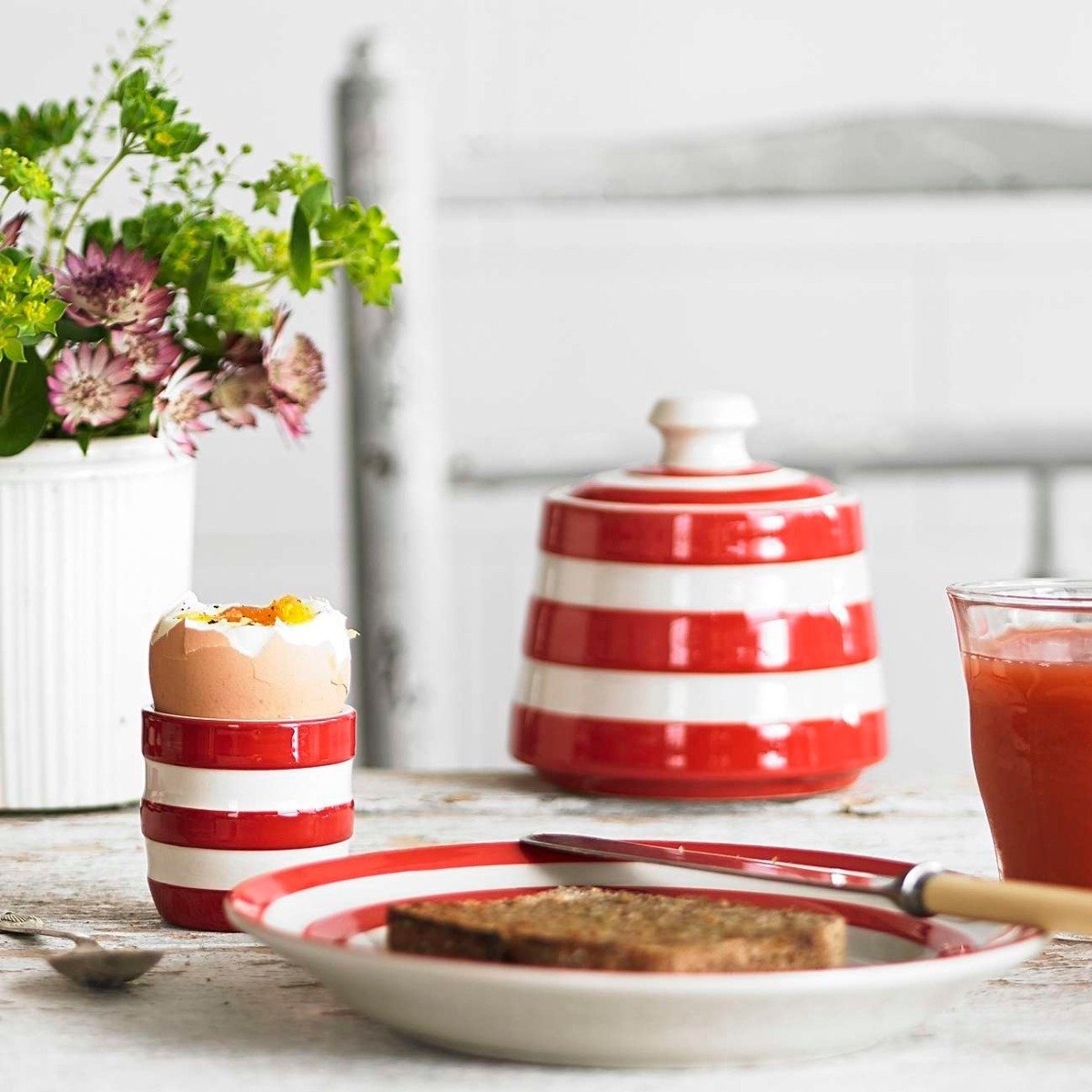 Red Cornishware Collection