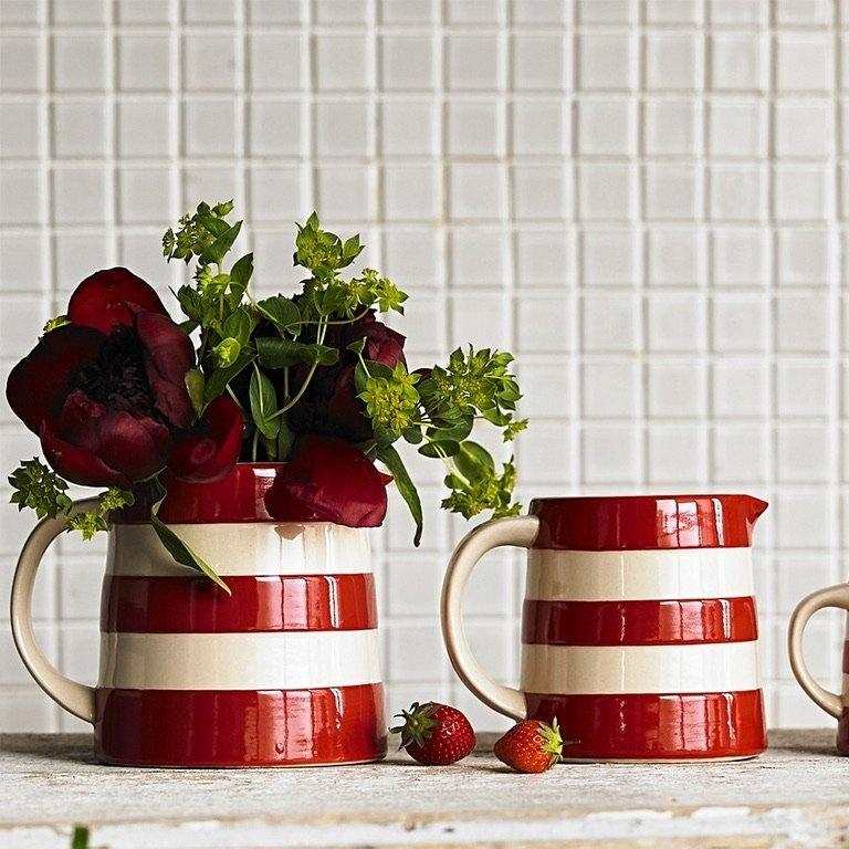 Red Cornishware Collection