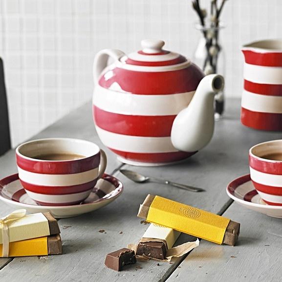 Red Cornishware Collection