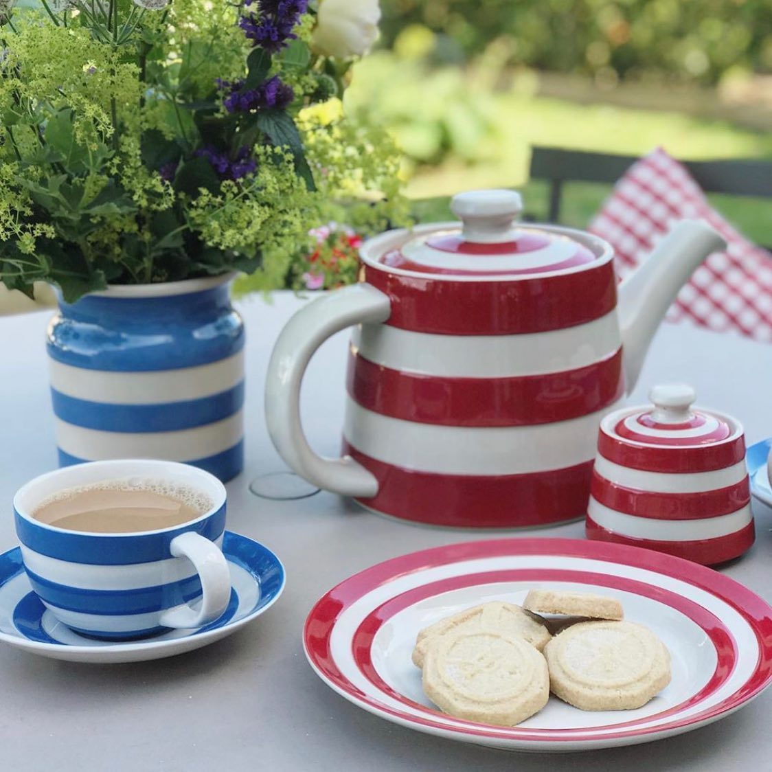 Red Cornishware Collection